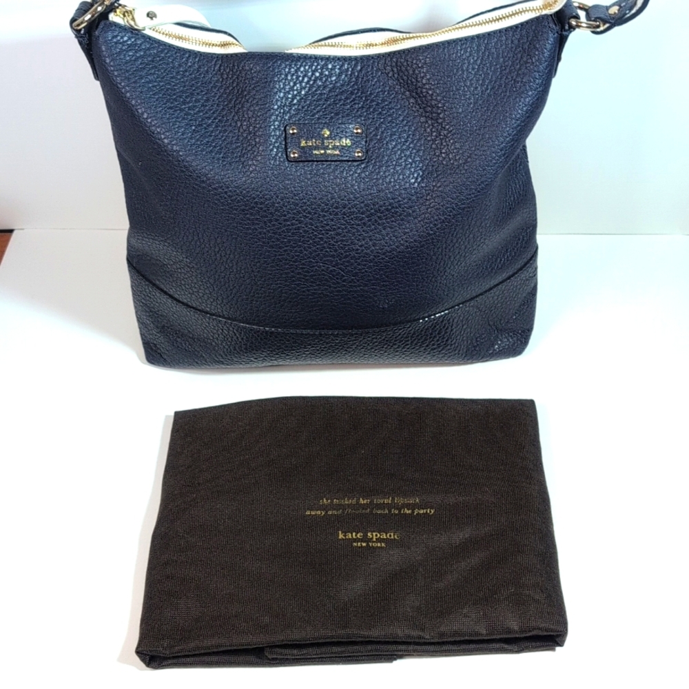 Kate Spade Bay Street Lexie Leather Hobo Shoulder Bag - Picture 15 of 16